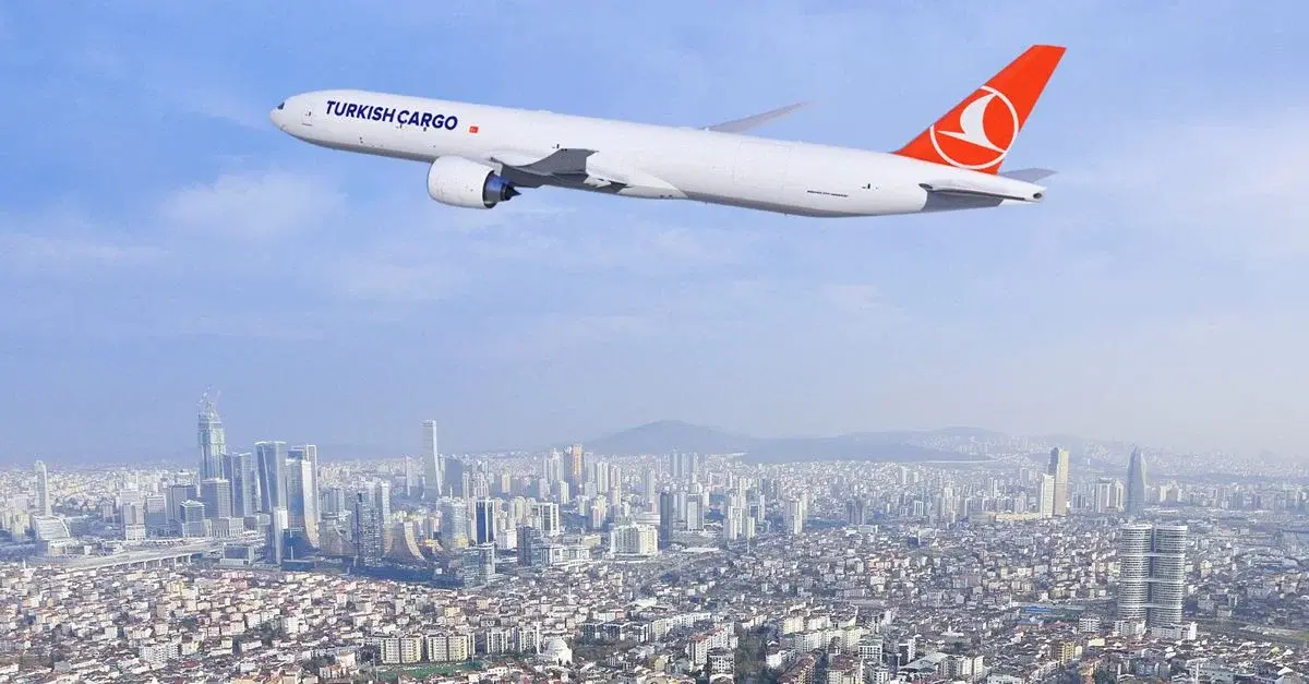 Aviation, Aircraft, AerCap, Boeing 777-300ERSF, Turkish Cargo