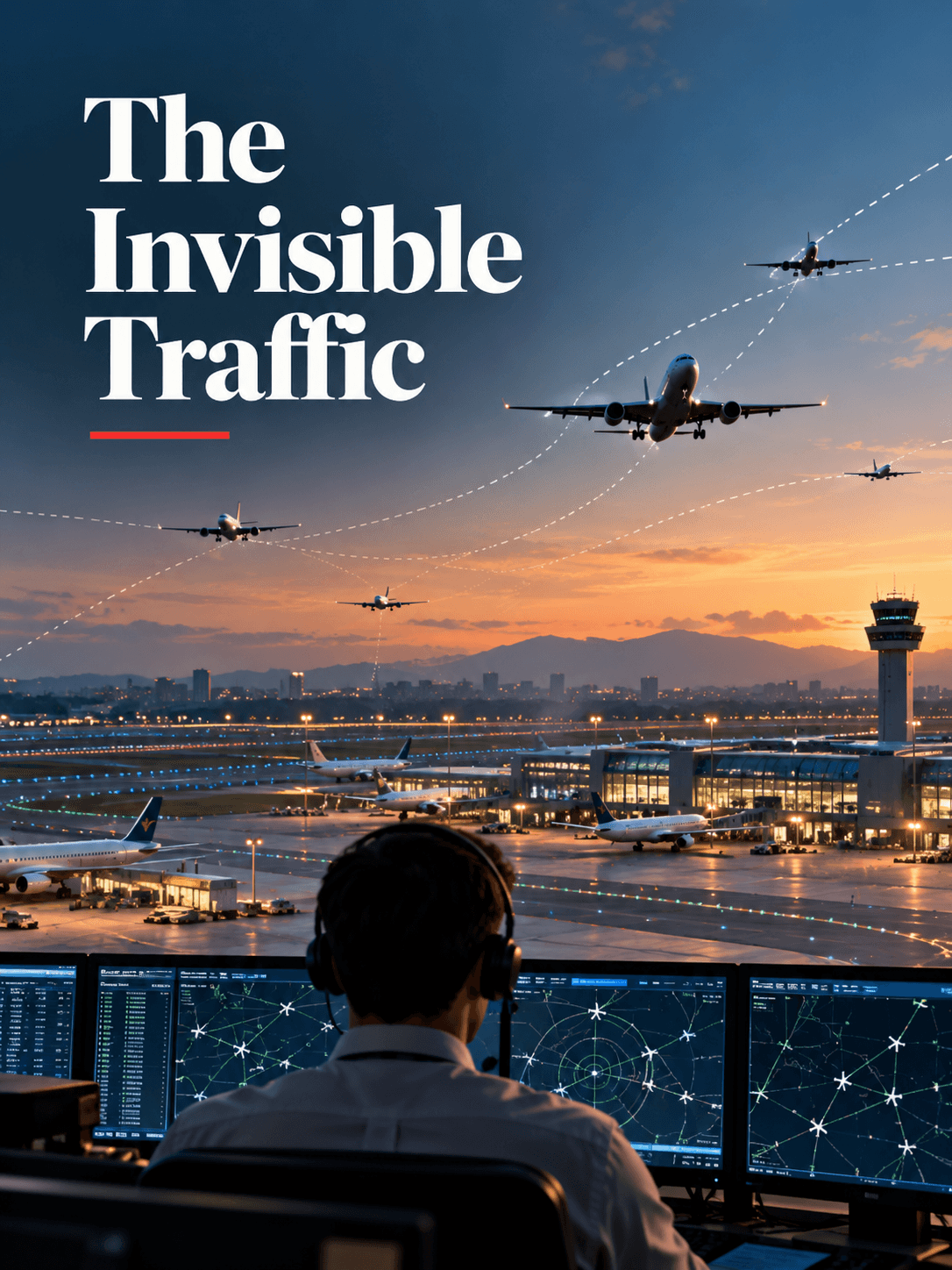 How can thousands of aircraft fly through the same sky without crashing into each other?
