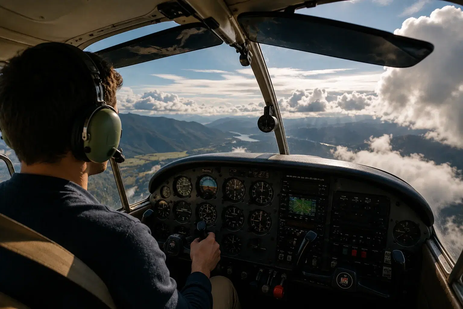 Situational awareness, weather and multitasking: The hidden lessons of flight training