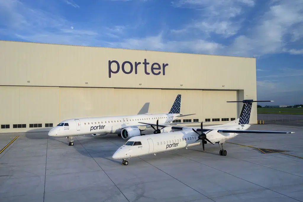 Porter Airlines adds five routes from London airport