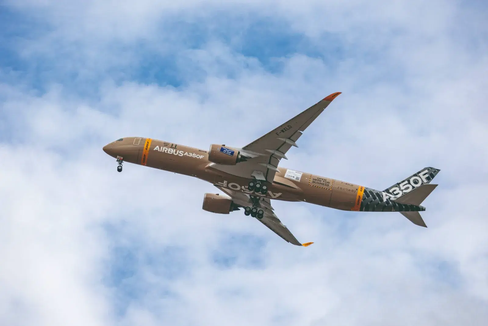 Airbus A350F takes to the skies on maiden flight